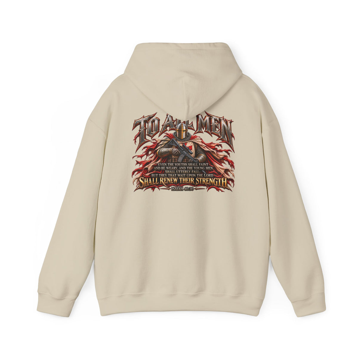 Army of God — To All Men Christian Warrior Hoodie