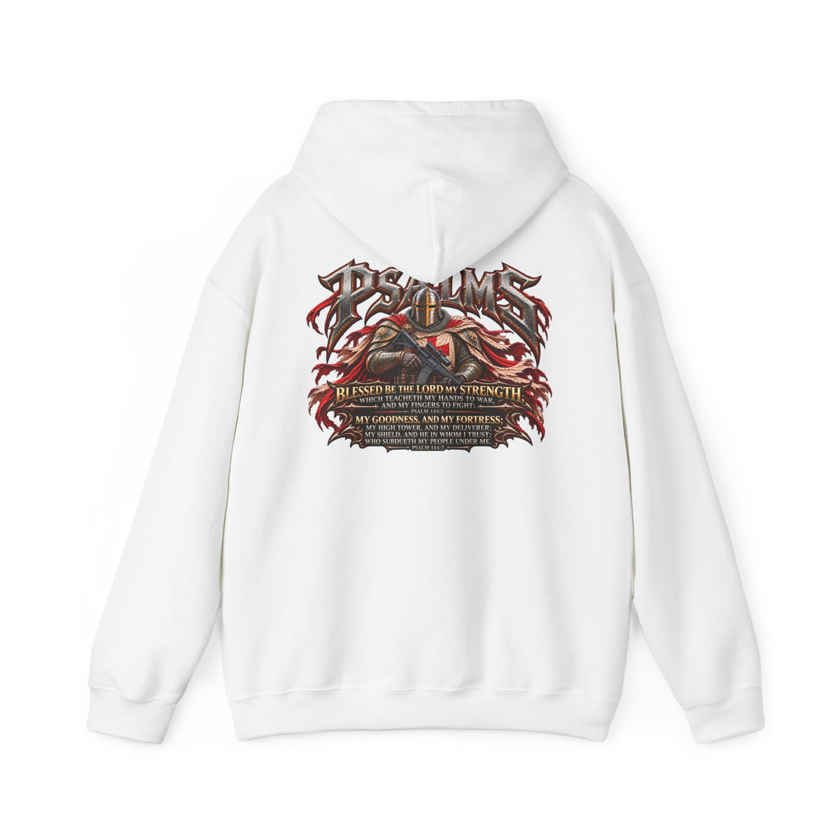 Army of God — Psalm 144 Christian Warrior Hoodie