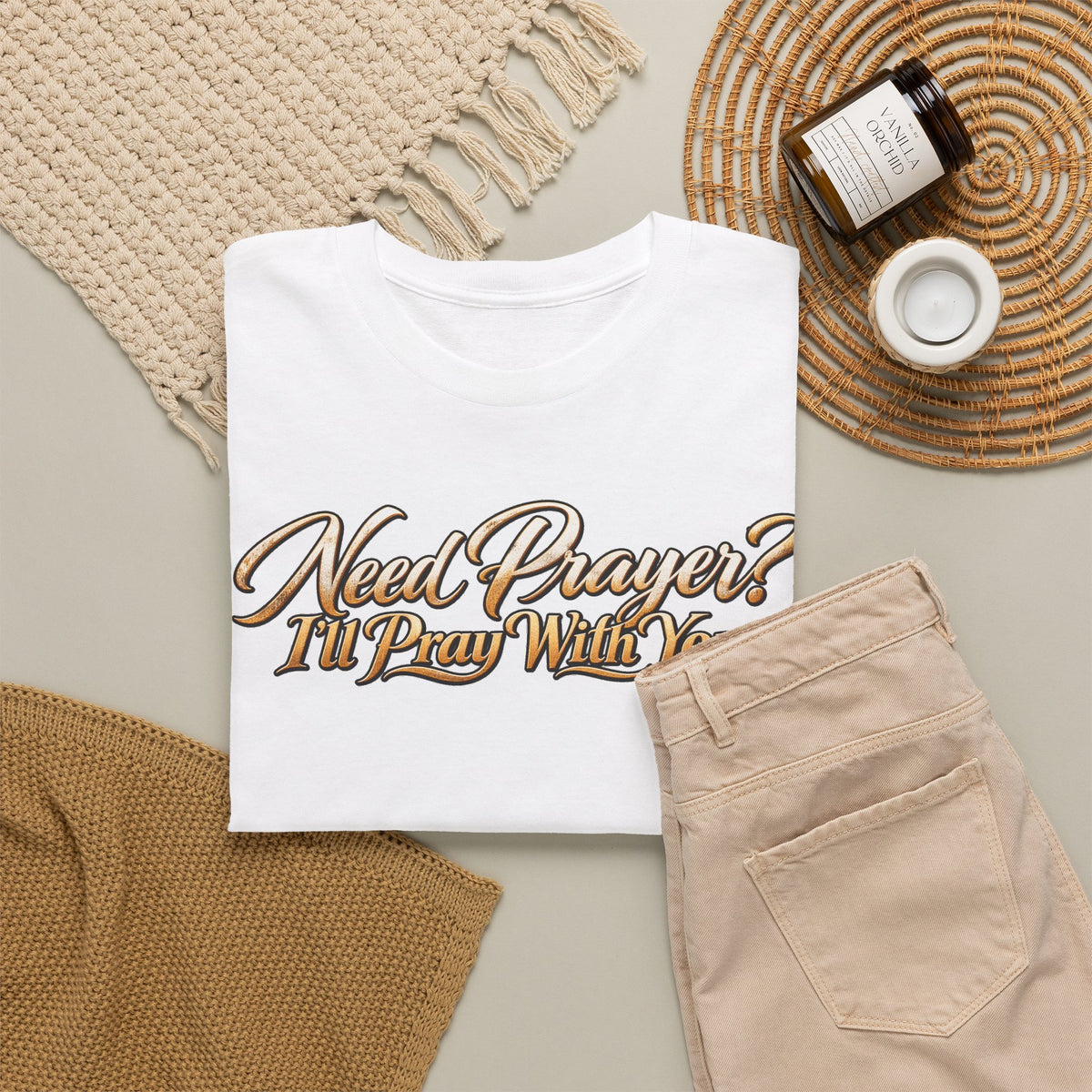 Need Prayers? I’ll Pray With You Faith T-Shirt