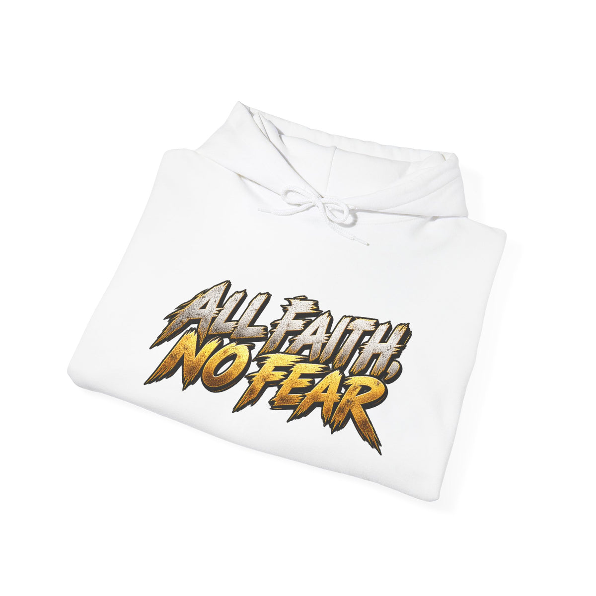 All Faith No Fear Christian Jesus Hoodie