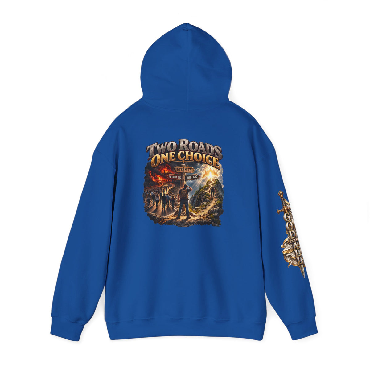 Hoodie - "The Devil and The One Choice" Graphic Pullover