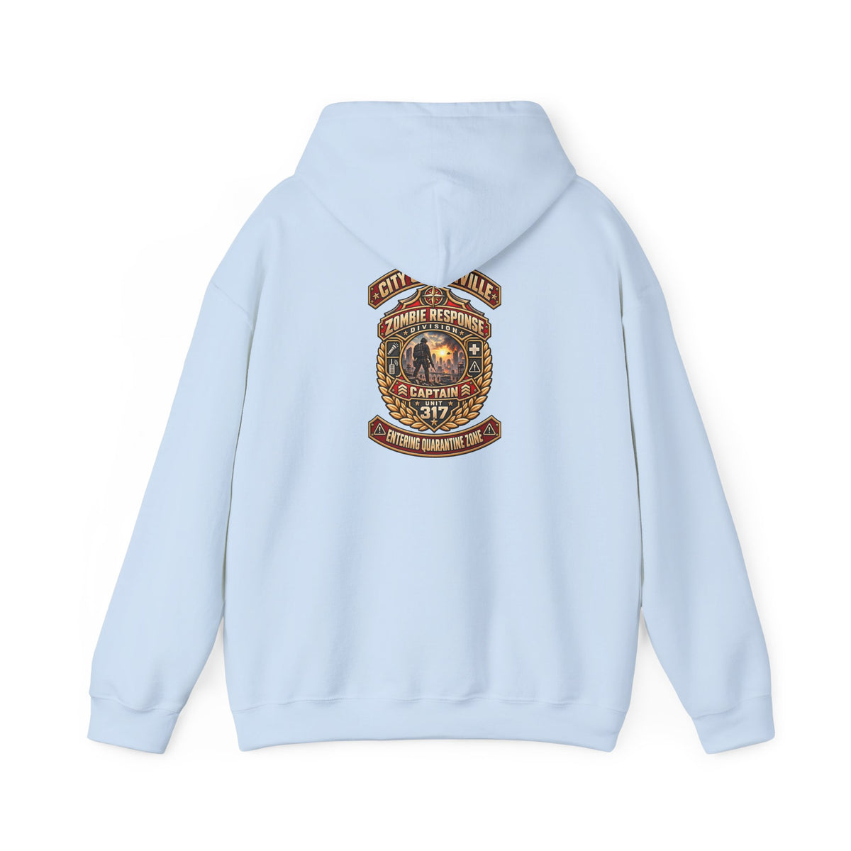 Zombie Response Division Captain Unit 317 Hoodie