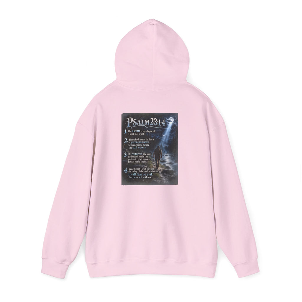 Psalm 23:1–4 Moonlit Scripture Hoodie