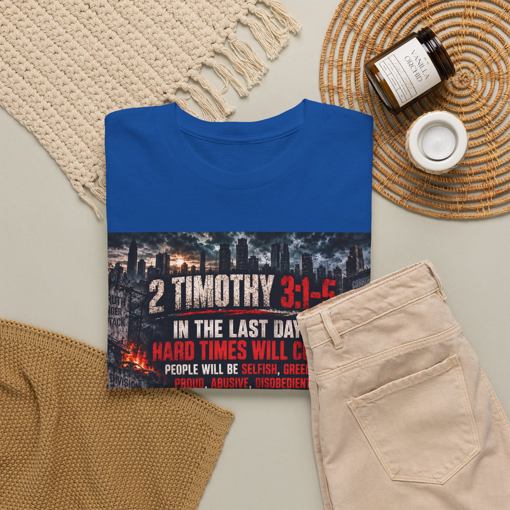 2 Timothy 3:1-5 Christian Faith T-Shirt
