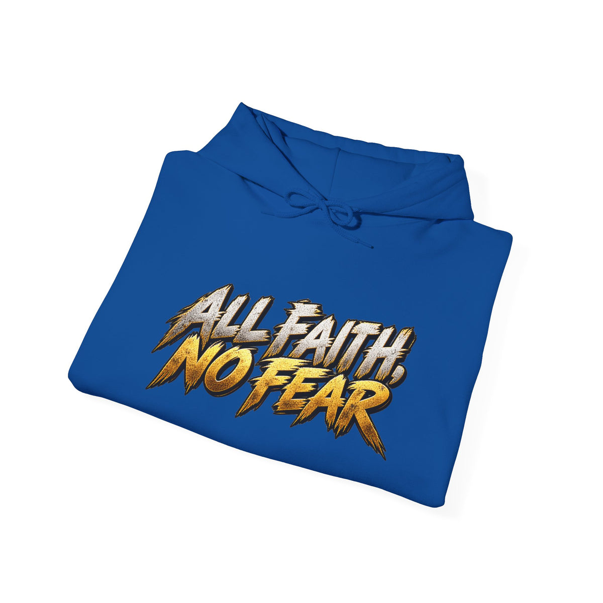 All Faith, No Fear Christian Warrior Hoodie