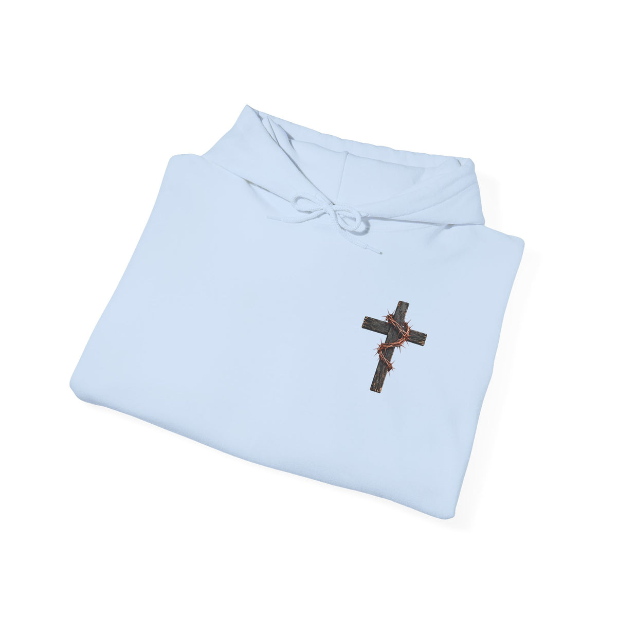 Christian Cross Sunset Faith Hoodie
