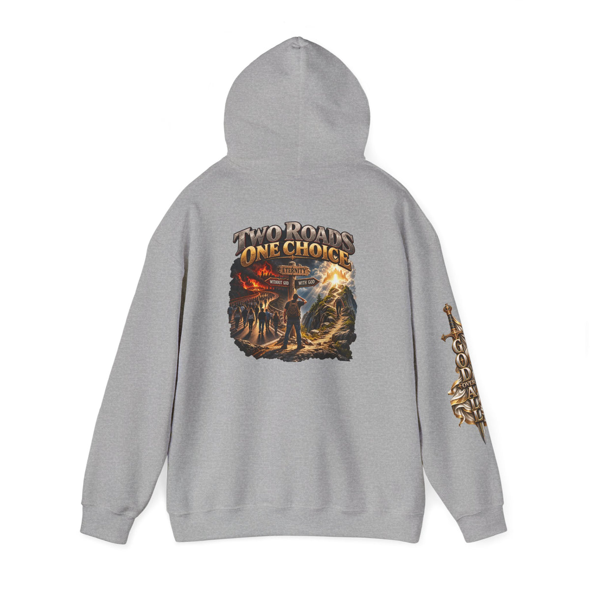 Hoodie - "The Devil and The One Choice" Graphic Pullover
