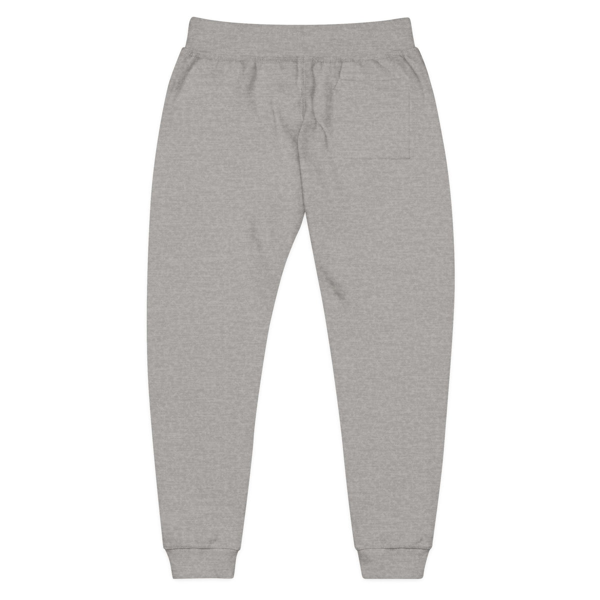 Embroidered Olive Fleece Sweatpants — Floral Patch Comfort Joggers
