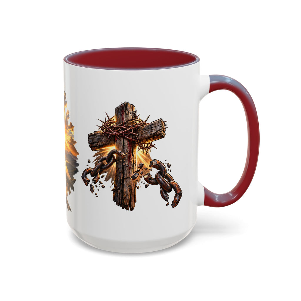 “I Will Not Be Afraid” Christian Cross Coffee Mug