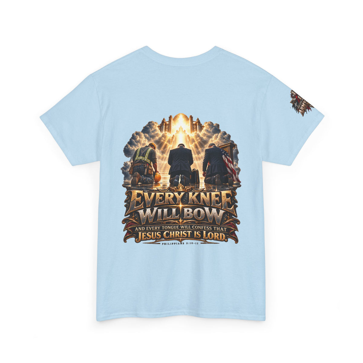 Every Knee Will Bow Christian T-Shirt