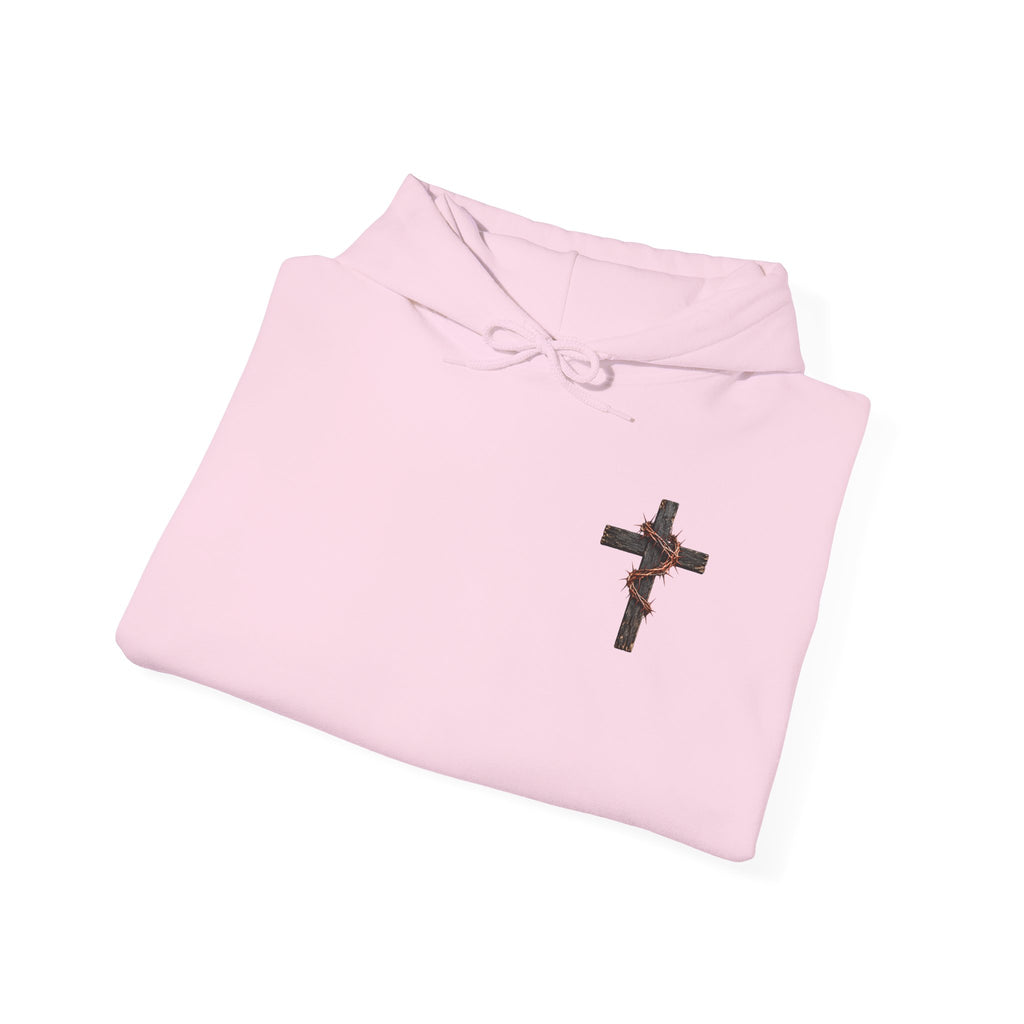 Christian Cross Sunset Faith Hoodie