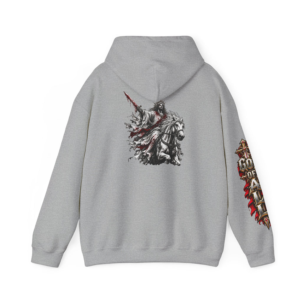 He Is Coming Soon Christian Hoodie – Front, Back & Sleeve Design