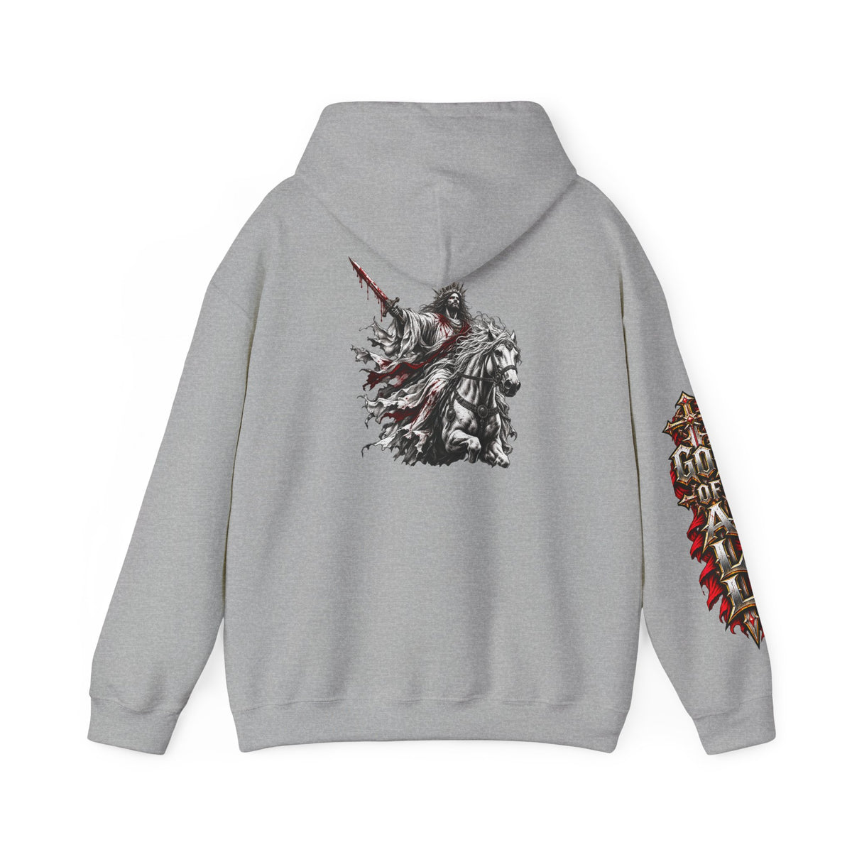 He Is Coming Soon Christian Hoodie – Front, Back & Sleeve Design