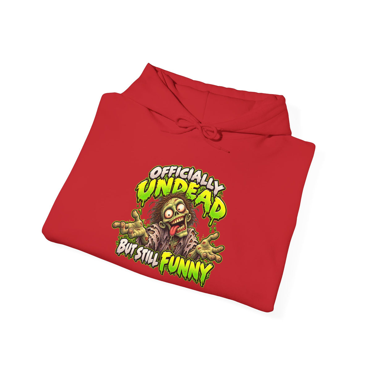 Funny Undead Zombie Graphic Hoodie