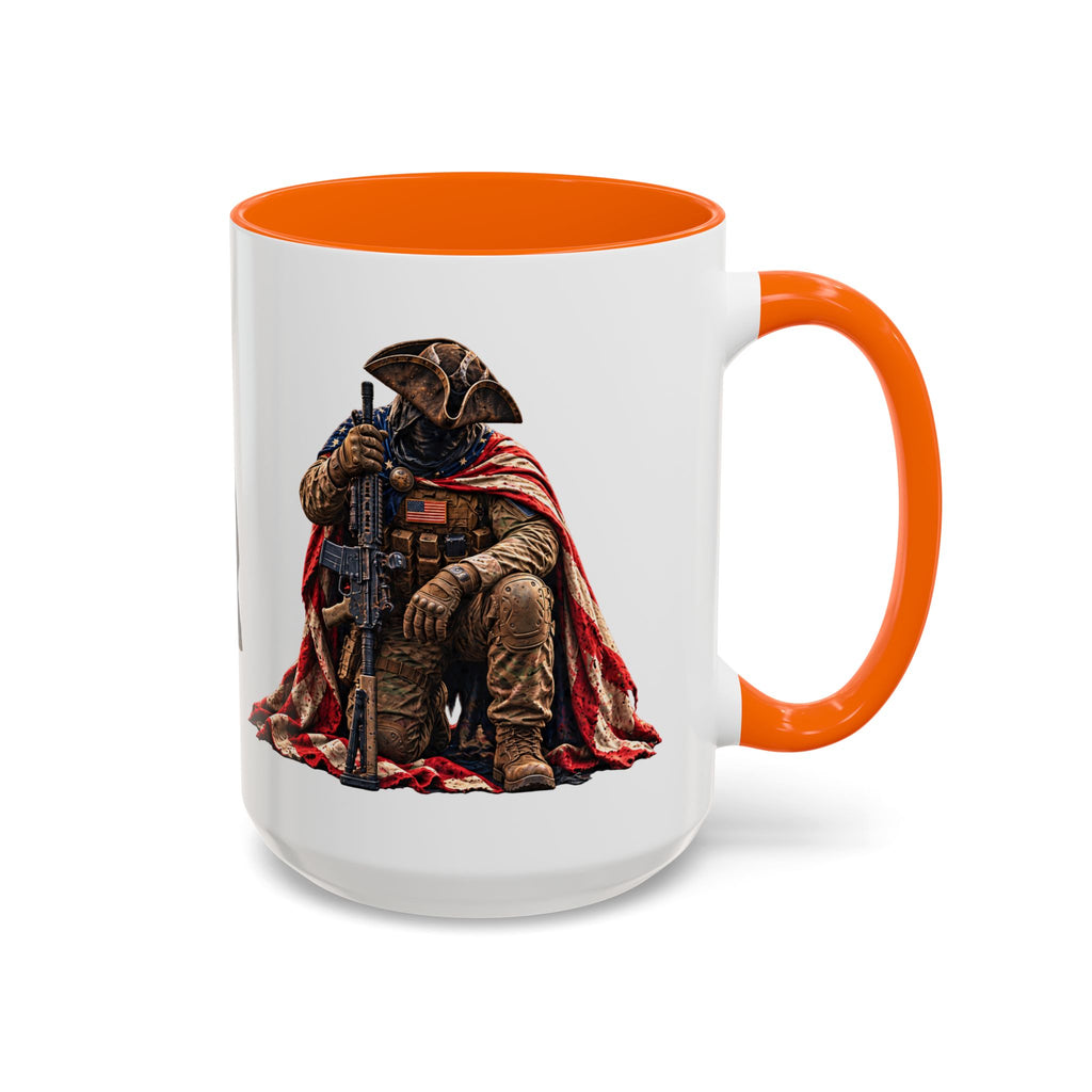 15oz Coffee Mug – Patriotic Veteran Memorial Design