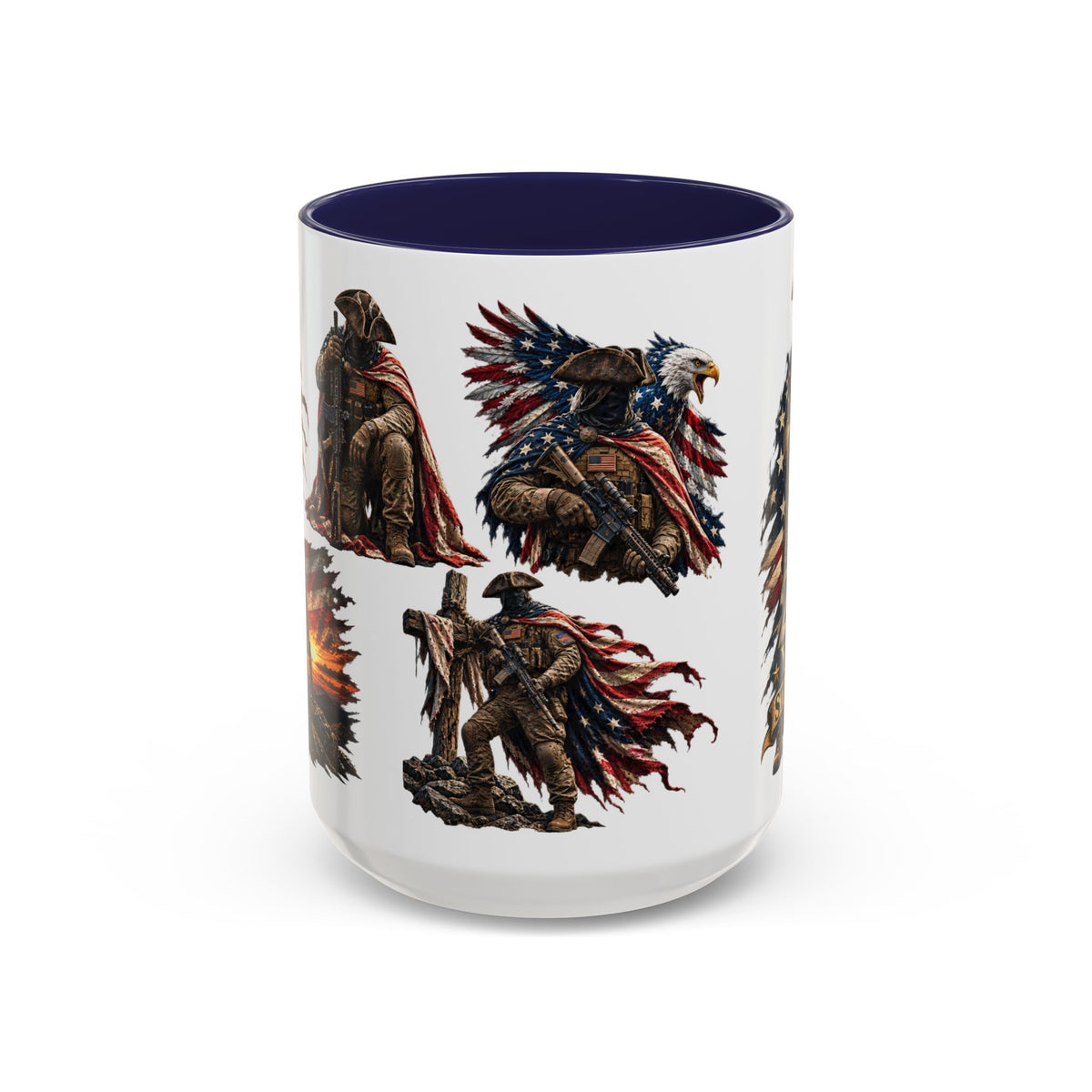 Patriotic Western Warrior Coffee Mug
