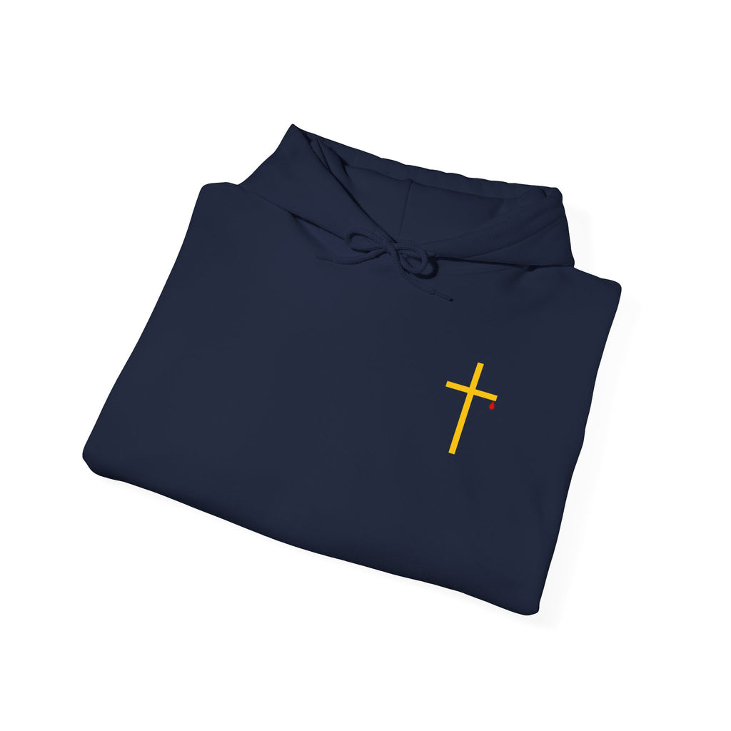 Army of God Christian Cross Hoodie — One God, One Salvation Graphic Sweatshirt