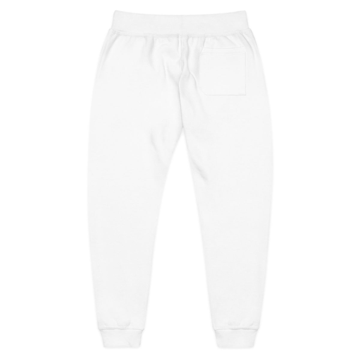 Embroidered Olive Fleece Sweatpants — Floral Patch Comfort Joggers