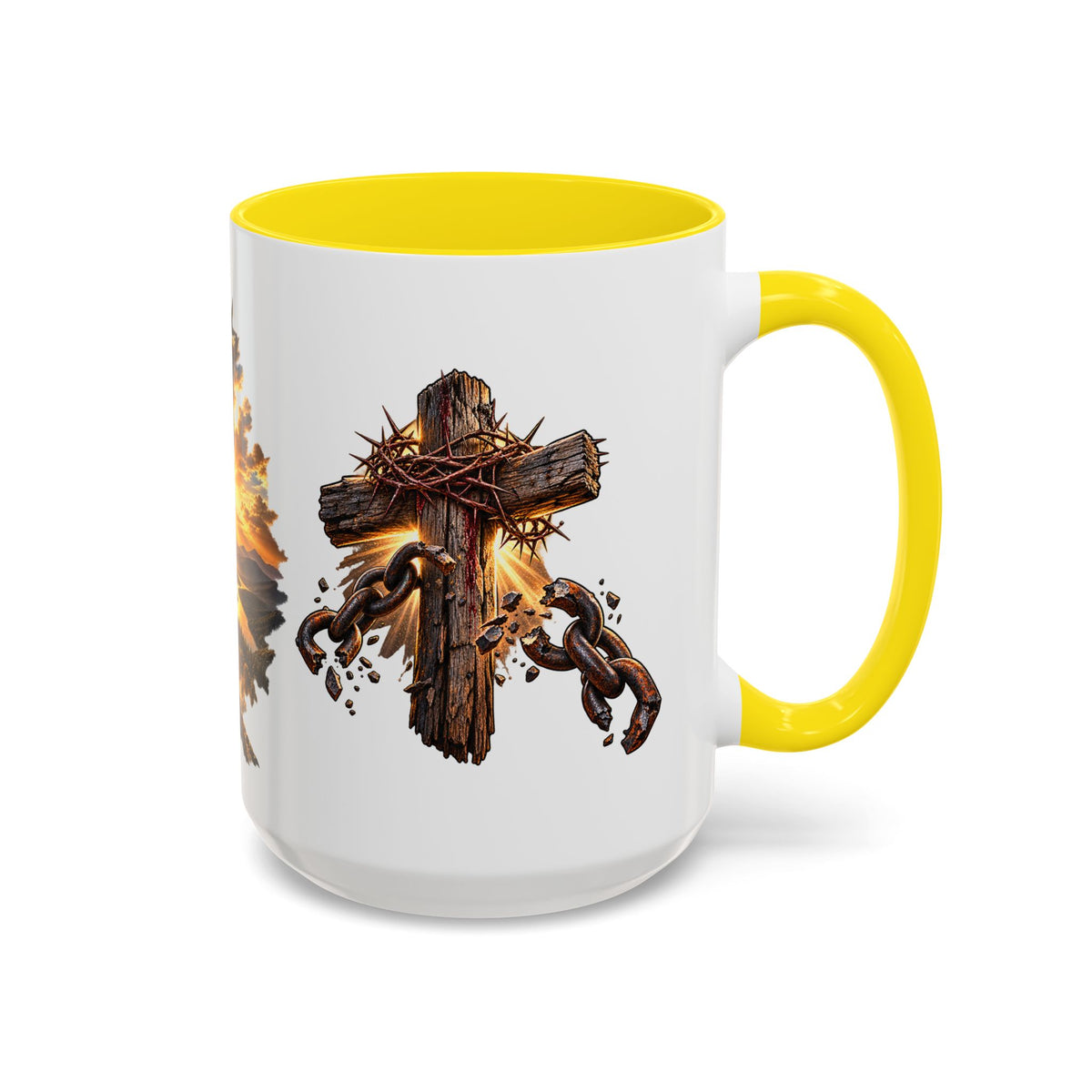 “I Will Not Be Afraid” Christian Cross Coffee Mug