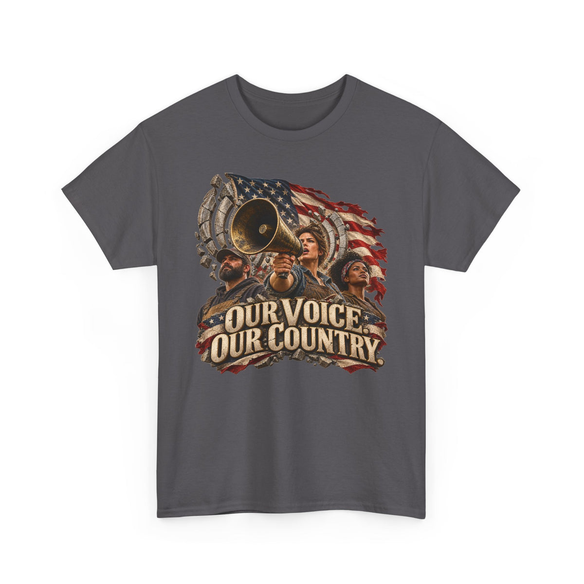 Our Voice Our Country Patriotic T-Shirt