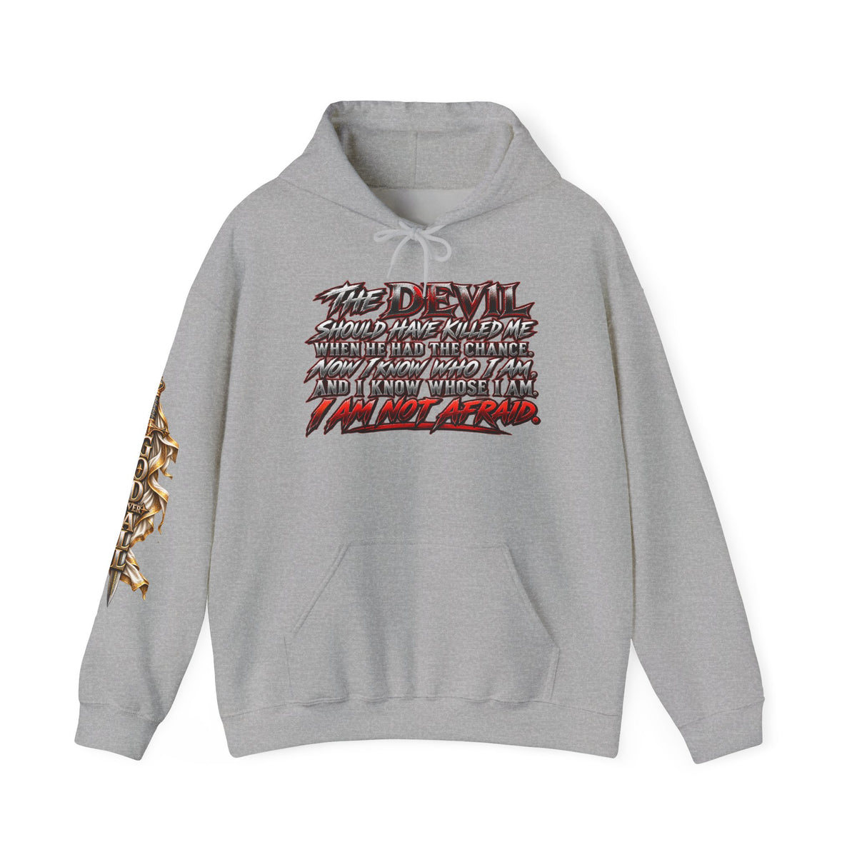 Hoodie - "The Devil and The One Choice" Graphic Pullover