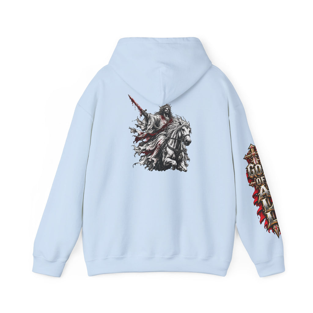 He Is Coming Soon Christian Hoodie – Front, Back & Sleeve Design