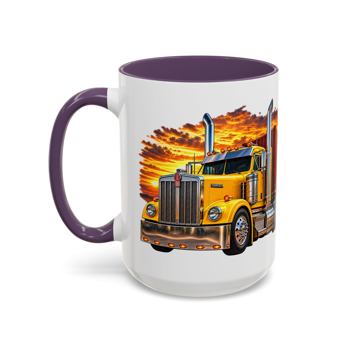 Keep On Truckin’ Semi-Truck 15oz Coffee Mug