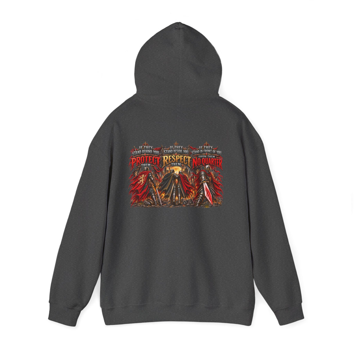 All Faith, No Fear Christian Warrior Hoodie
