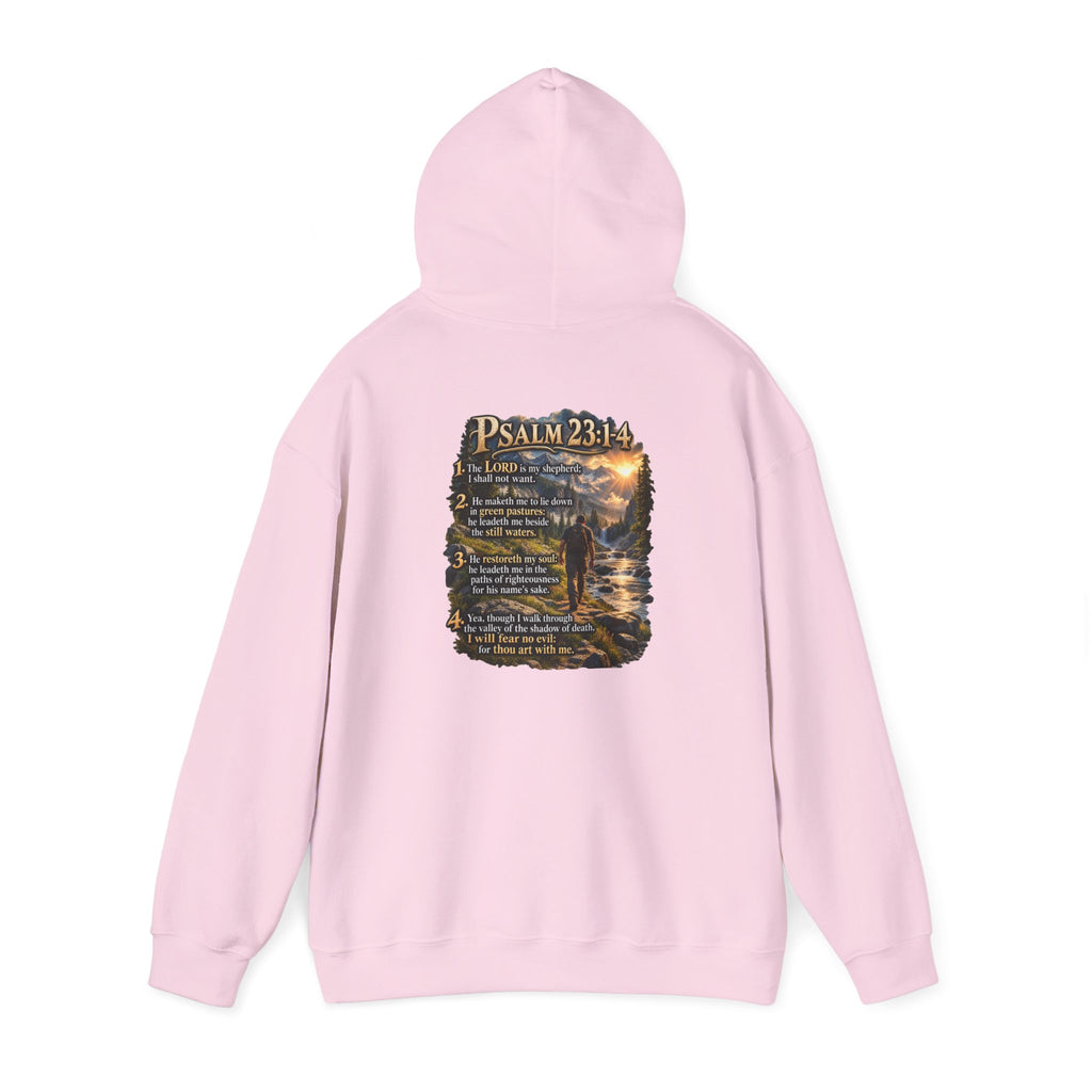 Christian Cross Scripture Hoodie