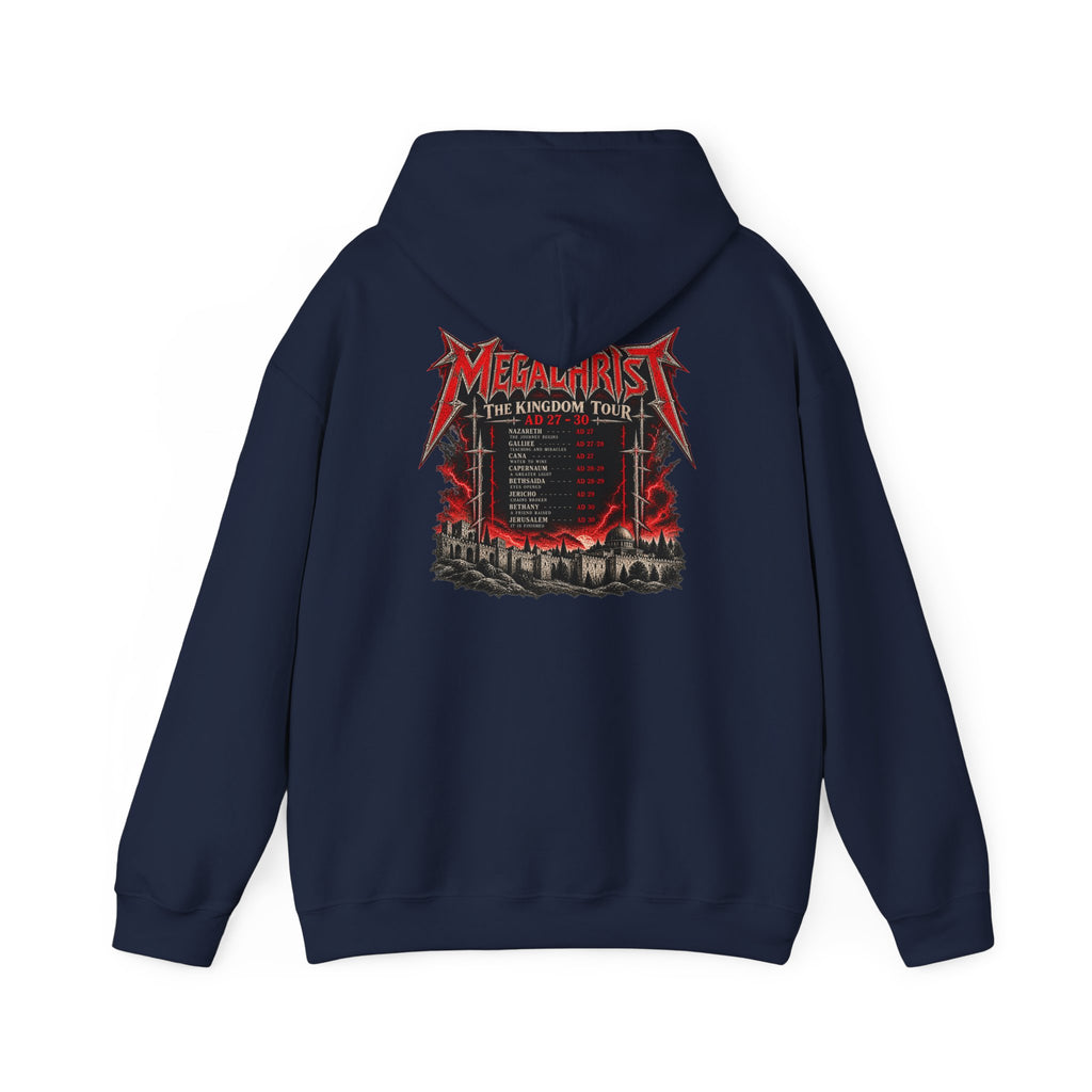 Megachrist The Kingdom Tour Christian Graphic Hoodie