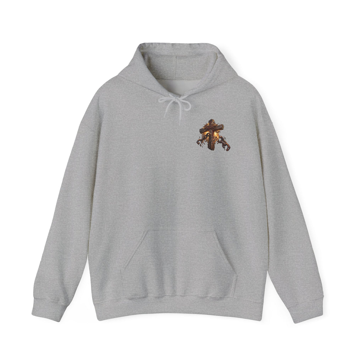 Christian Cross Scripture Hoodie