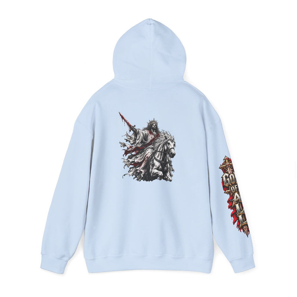 He Is Coming Soon Christian Hoodie – Front, Back & Sleeve Design