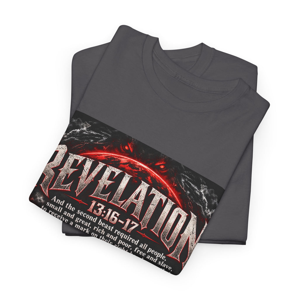 Revelation 13:16-17 Christian Apocalypse Graphic T-Shirt
