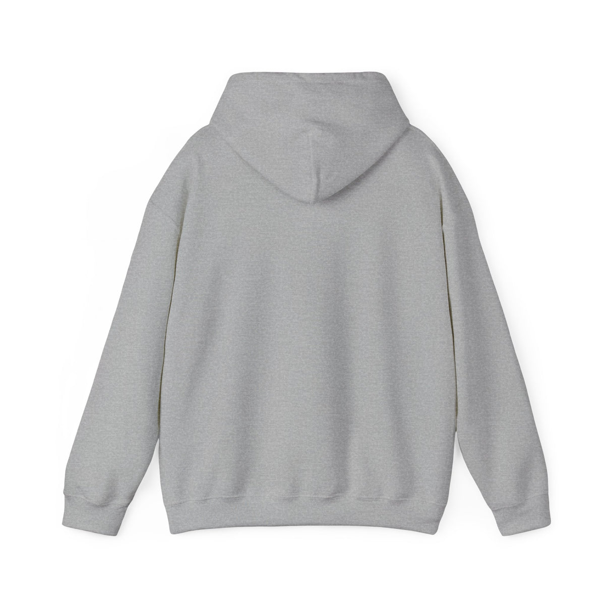 Devil Quote Graphic Hoodie — Gothic Script White Pullover