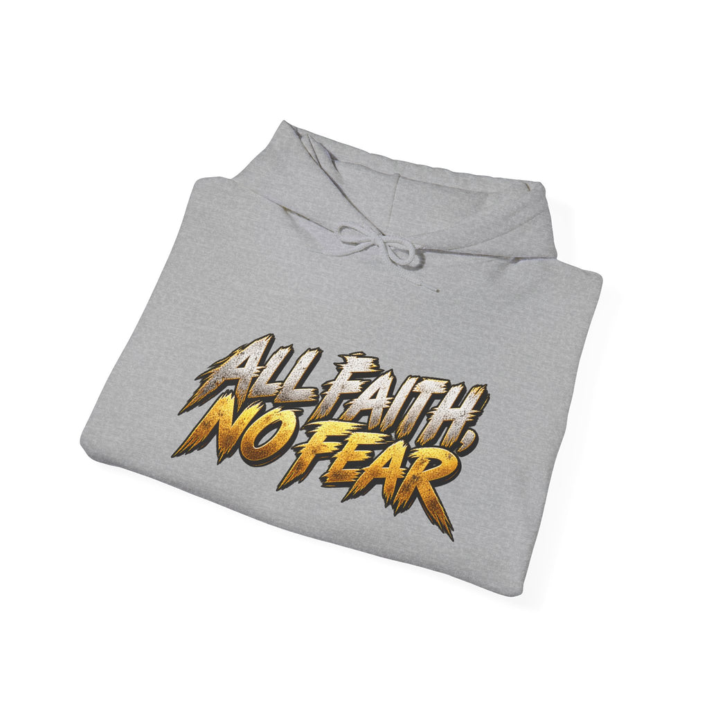 All Faith, No Fear Christian Warrior Hoodie