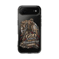 Phone Case – Christian Knight “If God Is for Us” Warrior Armor Design