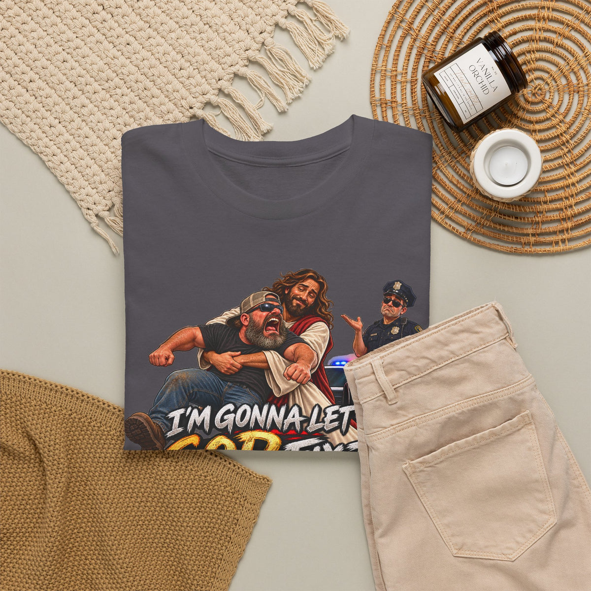 I'm Gonna Let God Fix This Christian Faith T-Shirt