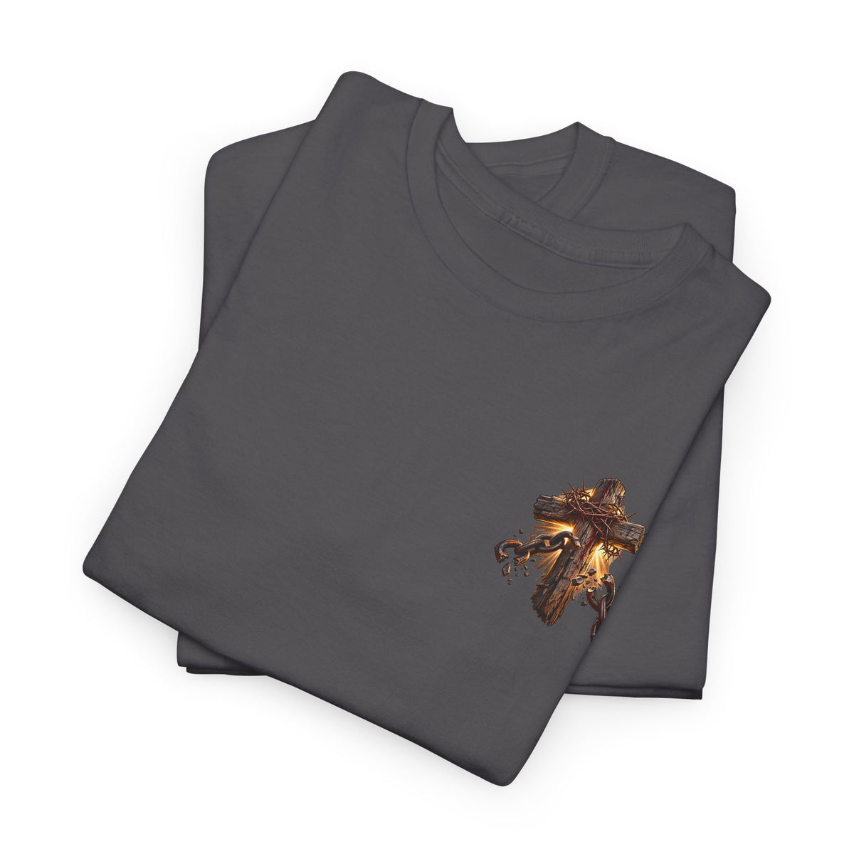 Faith at the Crossroads Christian Graphic T-Shirt