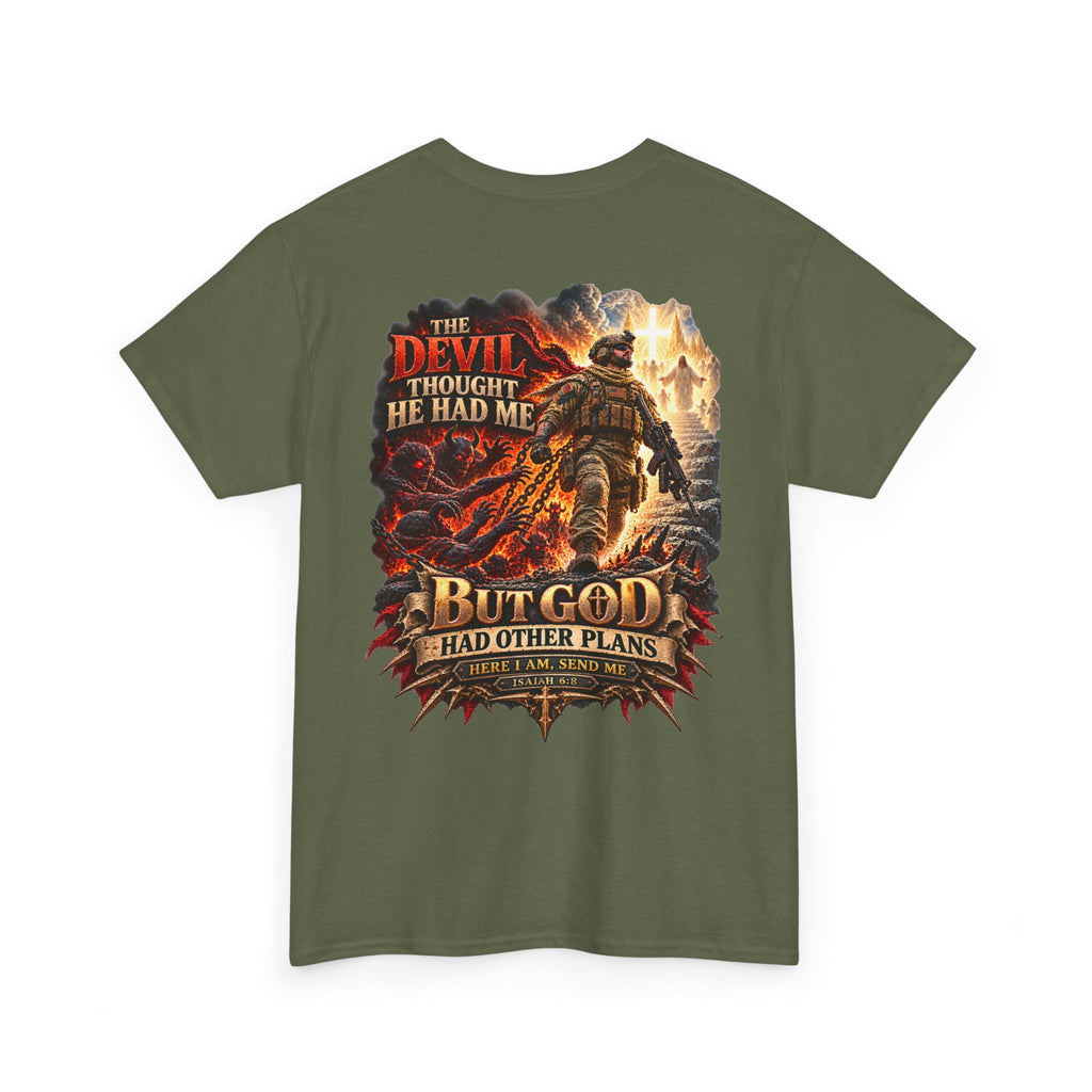 But God Had Other Plans Christian Warrior T-Shirt