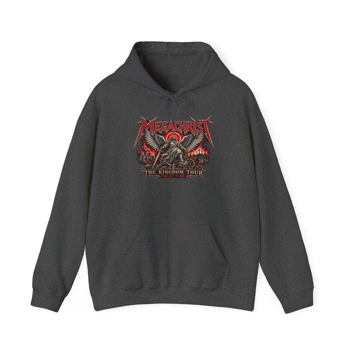 Megachrist The Kingdom Tour Christian Graphic Hoodie