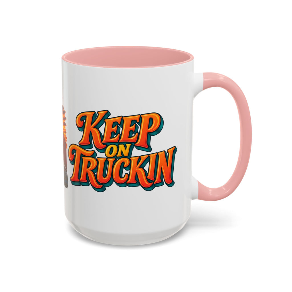 Keep On Truckin’ Semi-Truck 15oz Coffee Mug