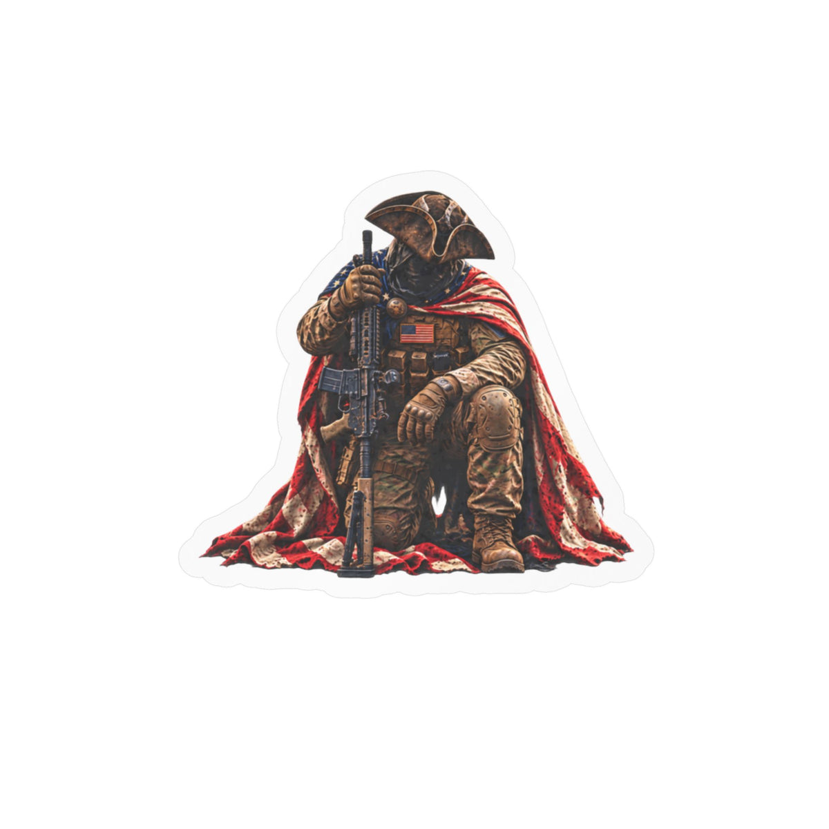 Armored Medieval Knight Kiss-Cut Vinyl Decal