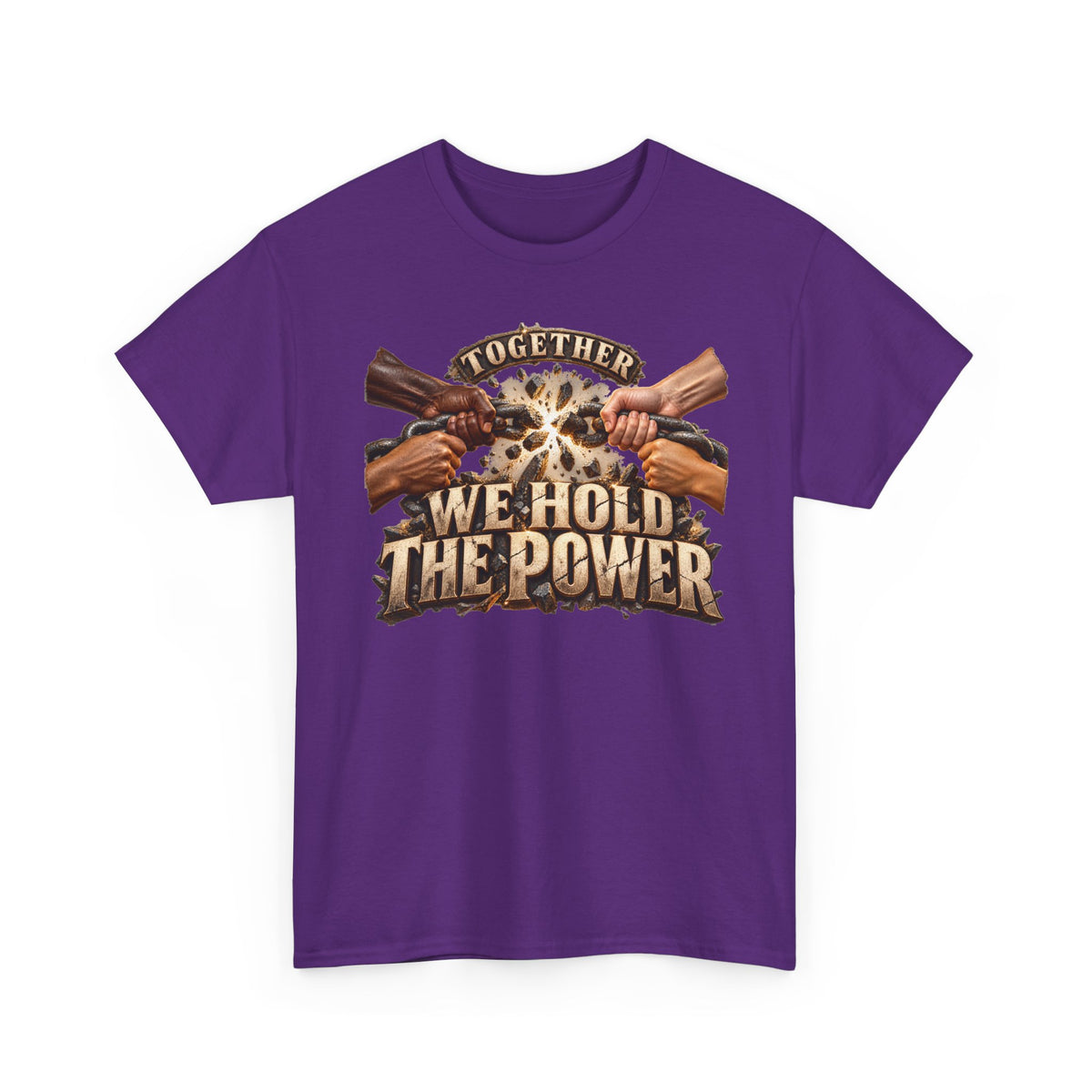 Together We Hold the Power Unity Graphic T-Shirt