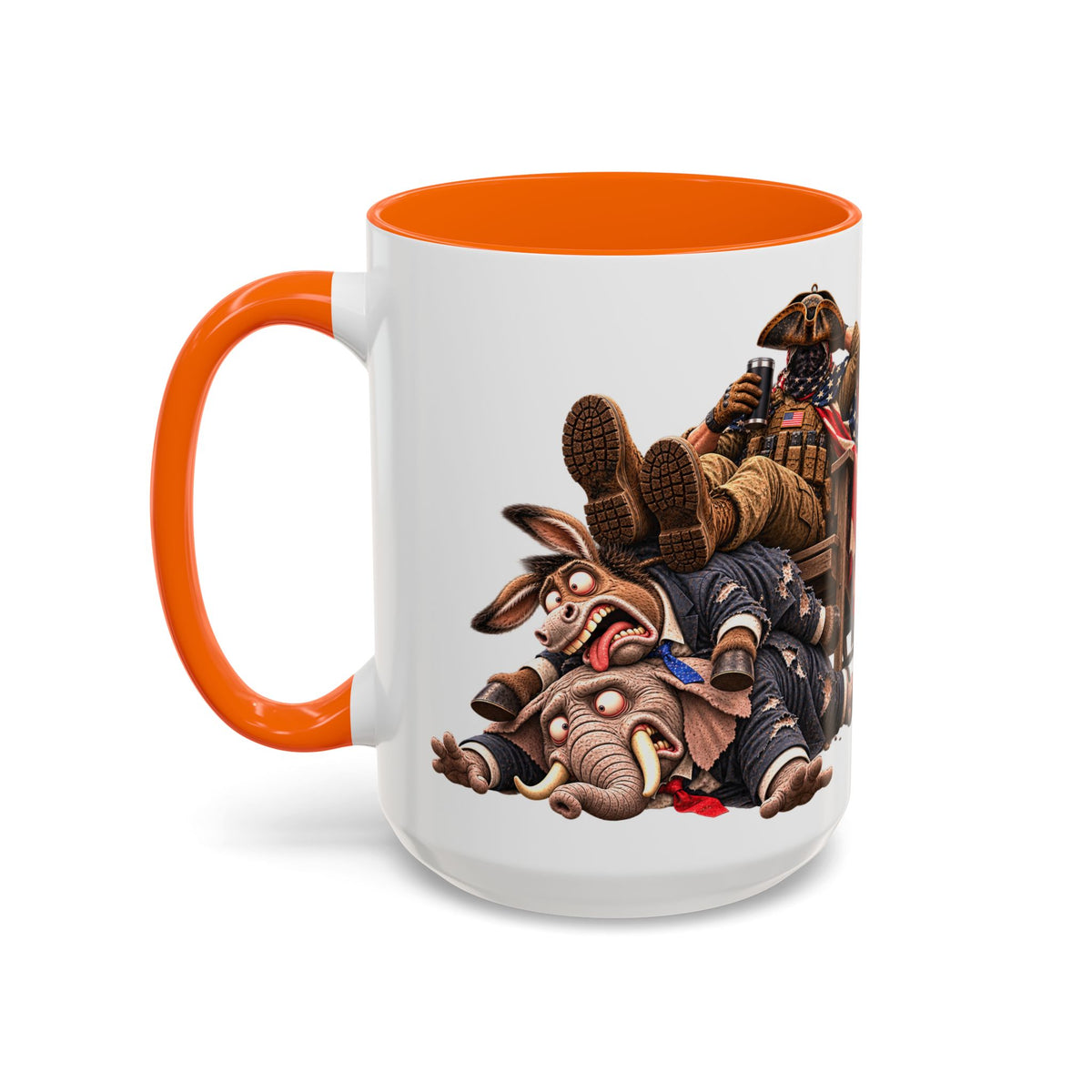 Lieutenant Patriot Political Satire 15oz Coffee Mug
