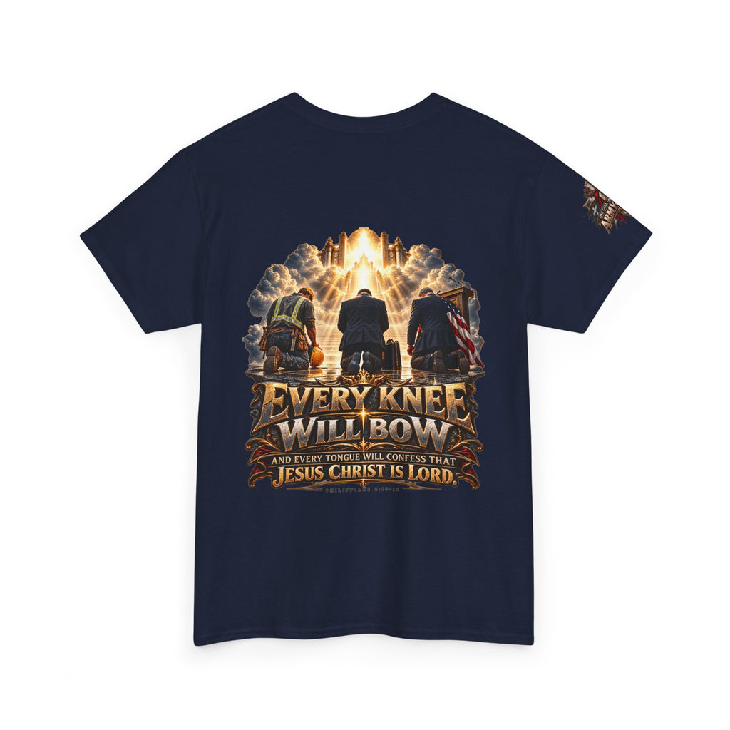 Every Knee Will Bow Christian T-Shirt