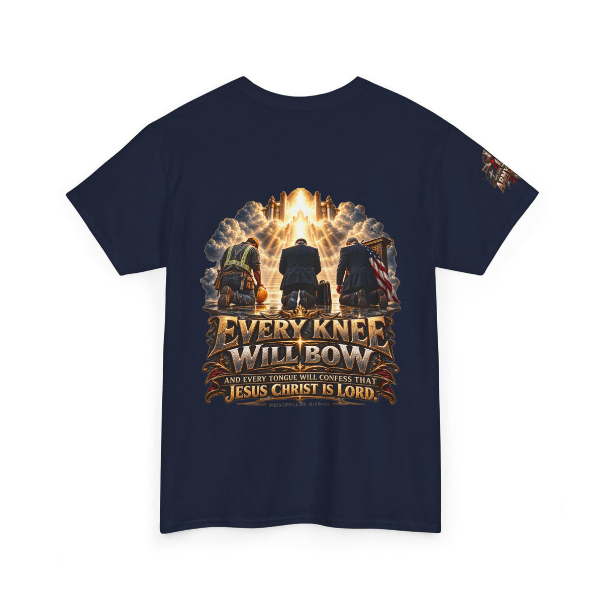 Every Knee Will Bow Christian T-Shirt