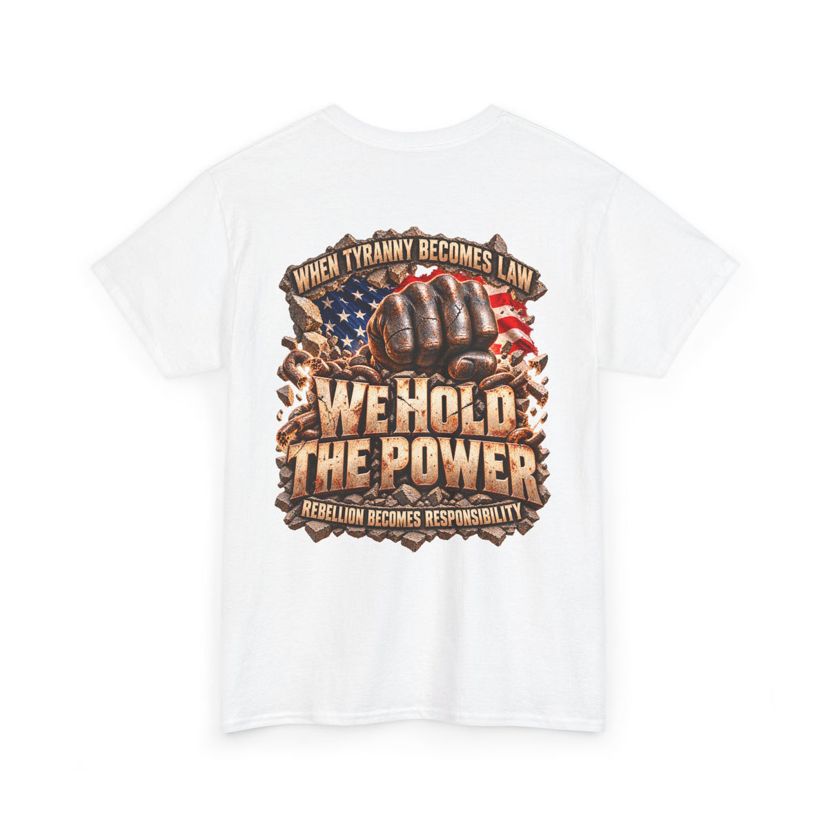 When Tyranny Becomes Law, Rebellion Becomes Duty T-Shirt