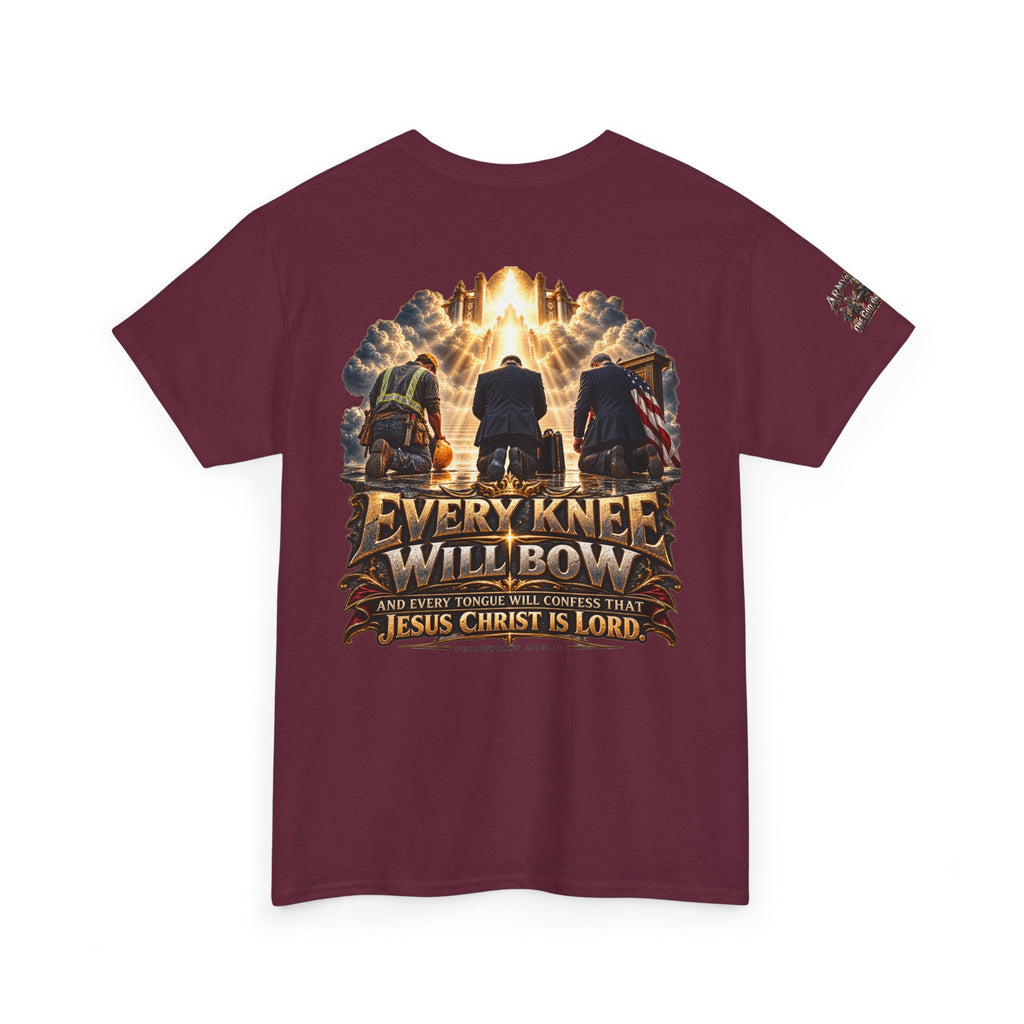 Every Knee Will Bow Christian T-Shirt