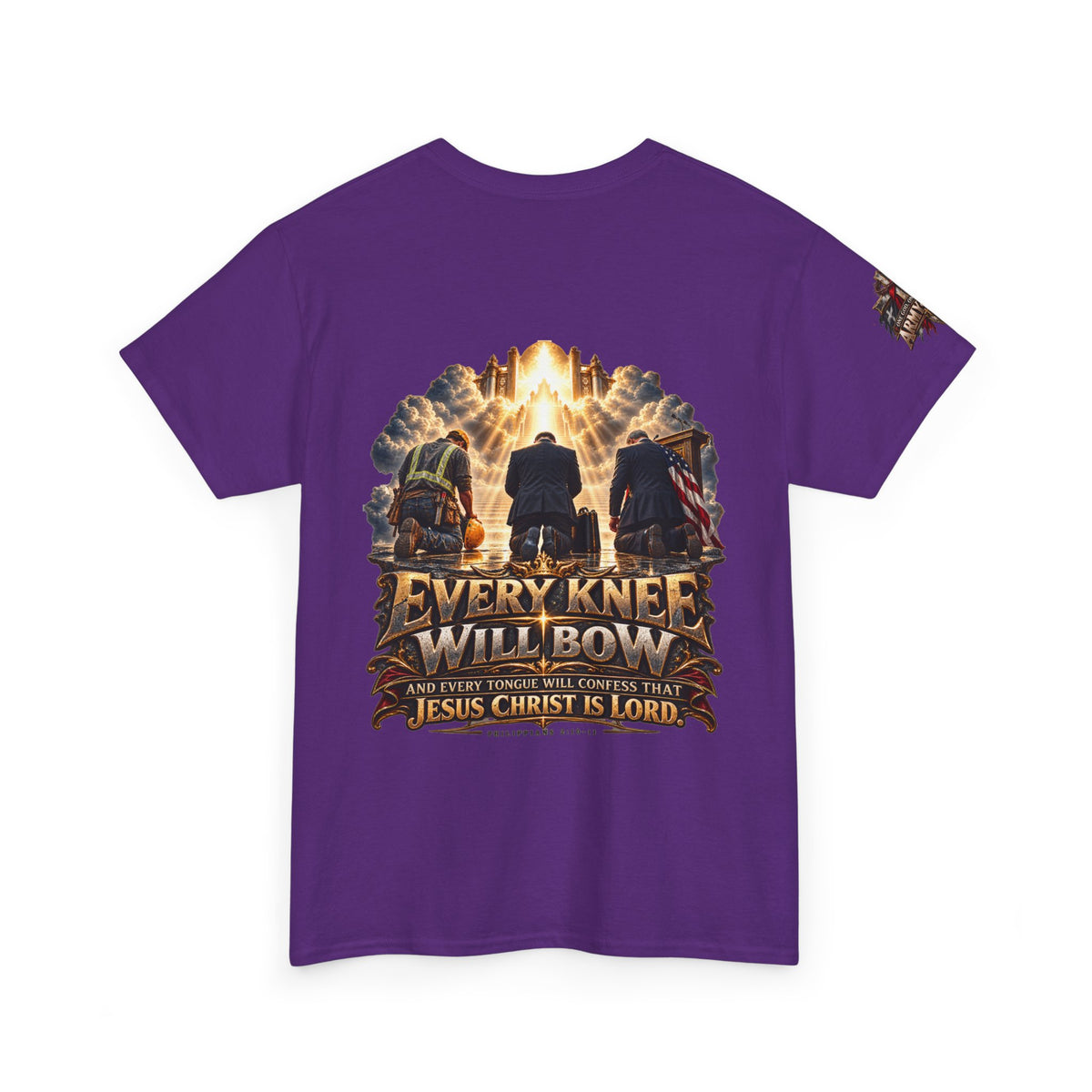 Every Knee Will Bow Christian T-Shirt