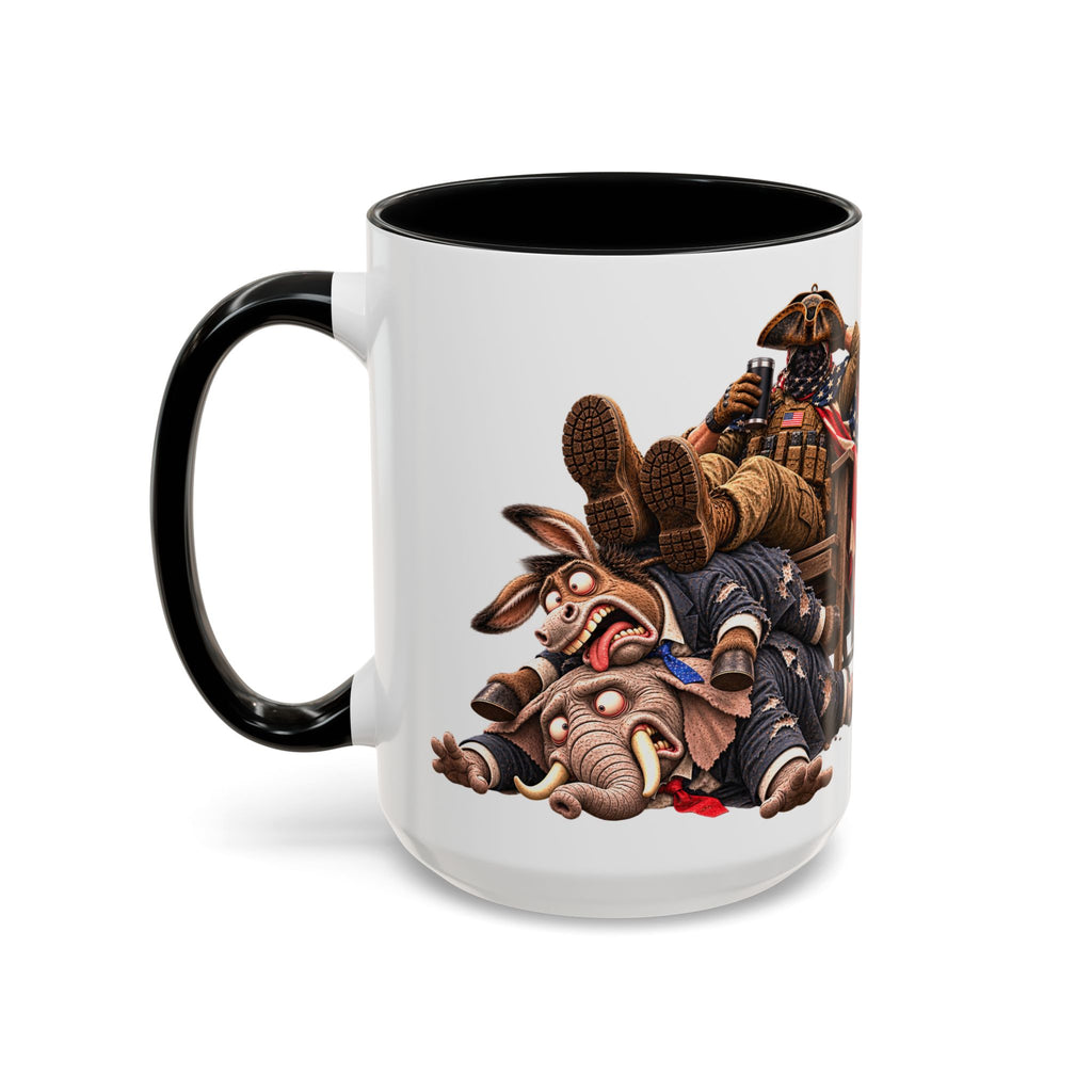 Lieutenant Patriot Political Satire 15oz Coffee Mug